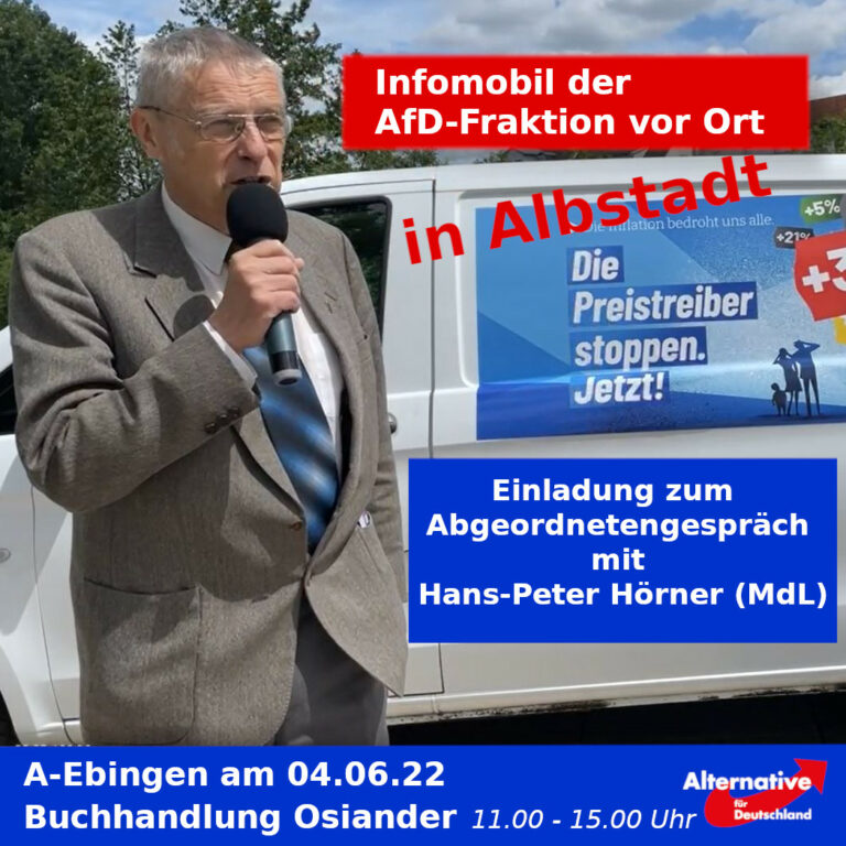 Infomobil AfD Albstadt